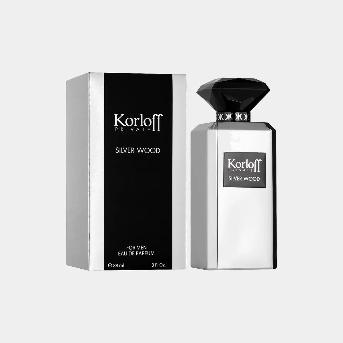 Korloff Private Silver Wood Eau de parfum - Eau de parfum, МУЖСКИЕ ДУХИ