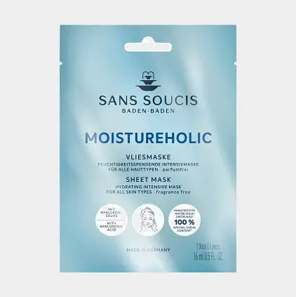 SANS SOUCIS MOISTUREHOLIC VLIESMASKER 1 ШТ - Маска для лица